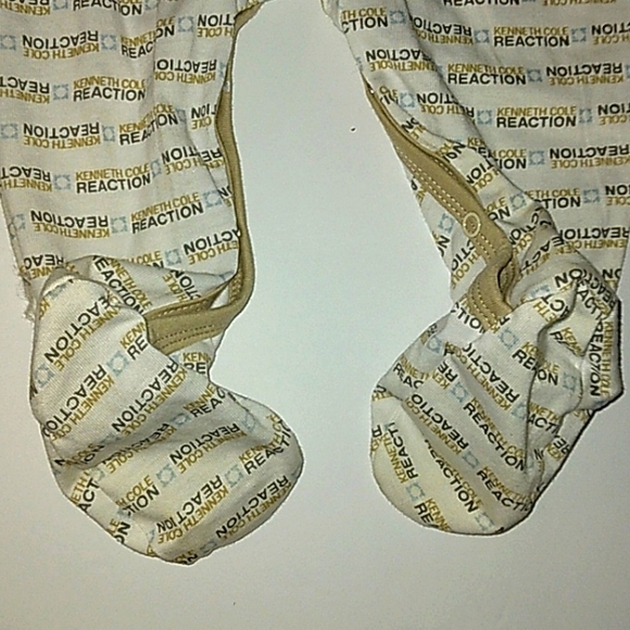 ☆NWT☆KENNETH COLE REACTION Infants 6/9mo Unisex Coverall Sleeper Layette☆ - Picture 6 of 11